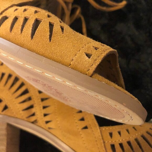 Vince Camuto Lace-up Booties - Picture 13 of 14